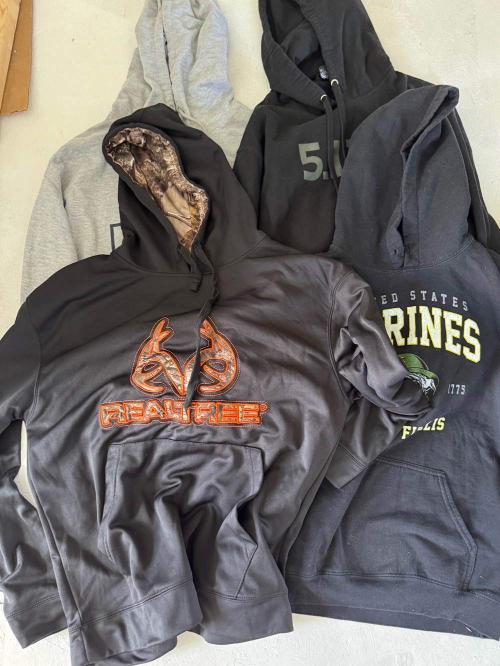 Bundle of Medium and Large hoodies